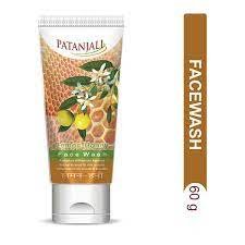 Patanjali Lemon Honey Facewash, 60g