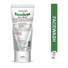 Patanjali Saundarya Face Wash, 60 Gm