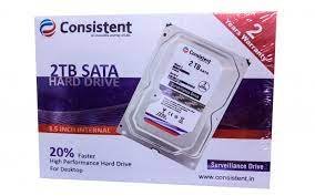 Consistent 2 TB Desktop Hard Disk with 2 Years Replacement Warranty…