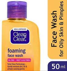 Clean & Clear Facial Wash, 50ml