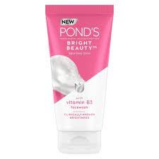 Ponds Bright Beauty Spotless Glow Face wash with Vitamin B3, 75gm