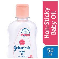 Johnson's Baby Oil, 50 ml