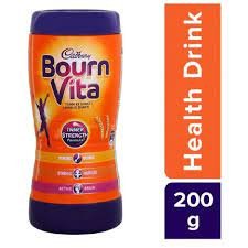 Cadbury Bournvita Health & Nutrition Drink Powder, 200 gm Jar