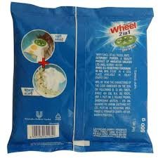 Wheel Blue Detergent Powder – 500 gm