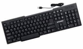 106 Keys Black Zebronics K35 USB Wired Keyboard