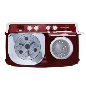 Voltas Beko 9 kg Semi Automatic Washing Machine (Burgundy) WTT90ABRT