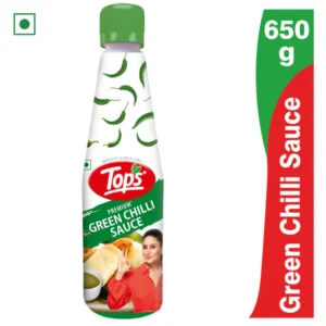 TOPS Green Chilli Sauce - 650 Gram